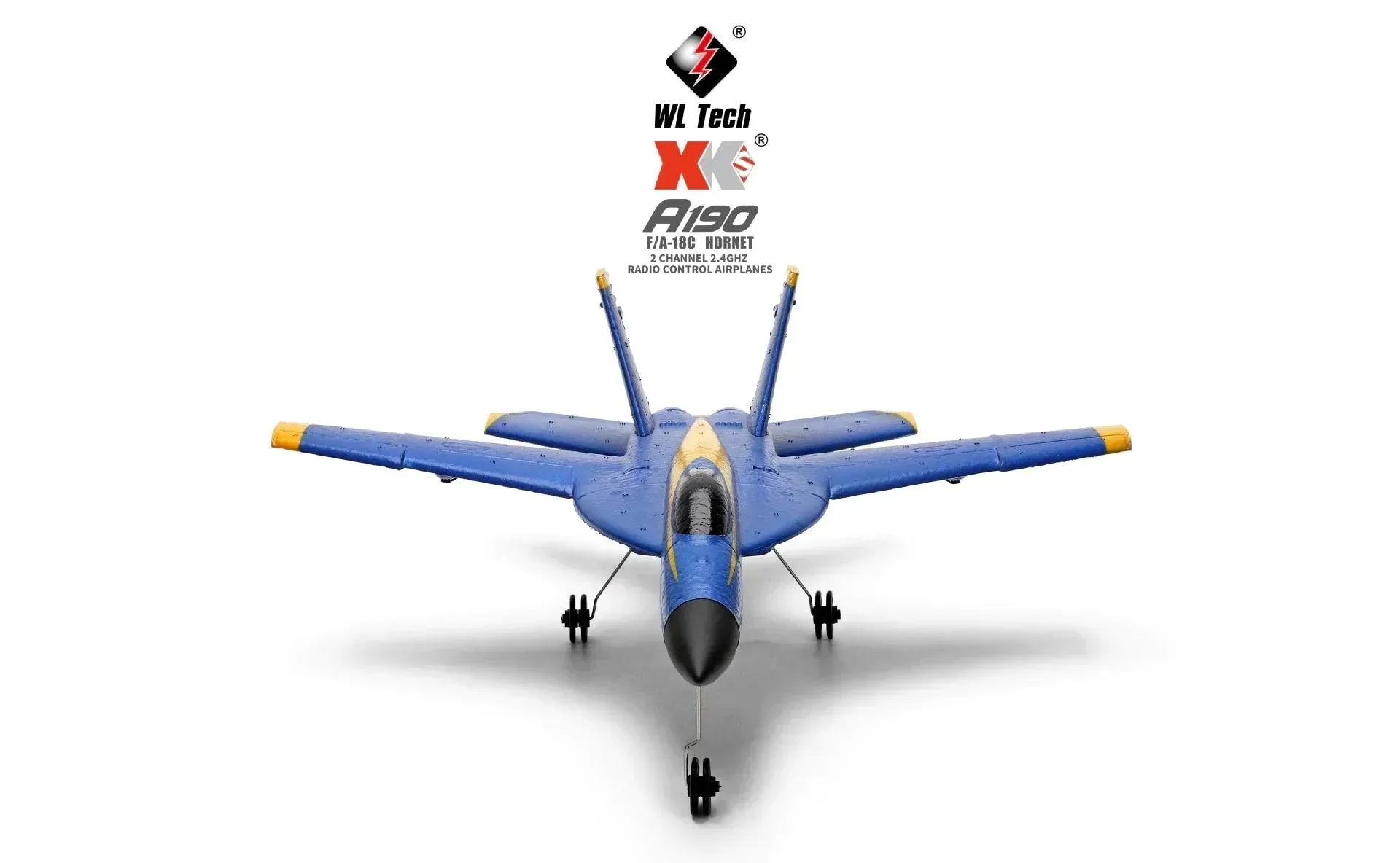 Simulation A190 F-18 Hornet Two-channel RC Aeroplane
