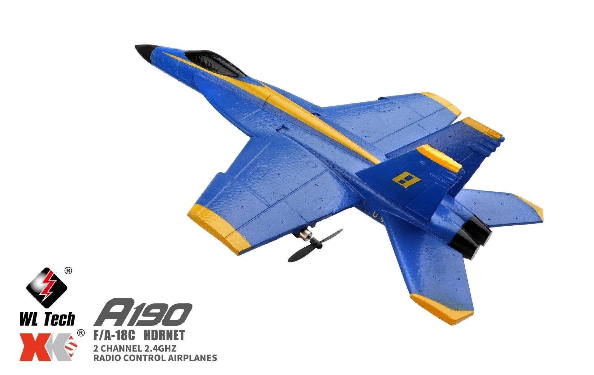 Simulation A190 F-18 Hornet Two-channel RC Aeroplane