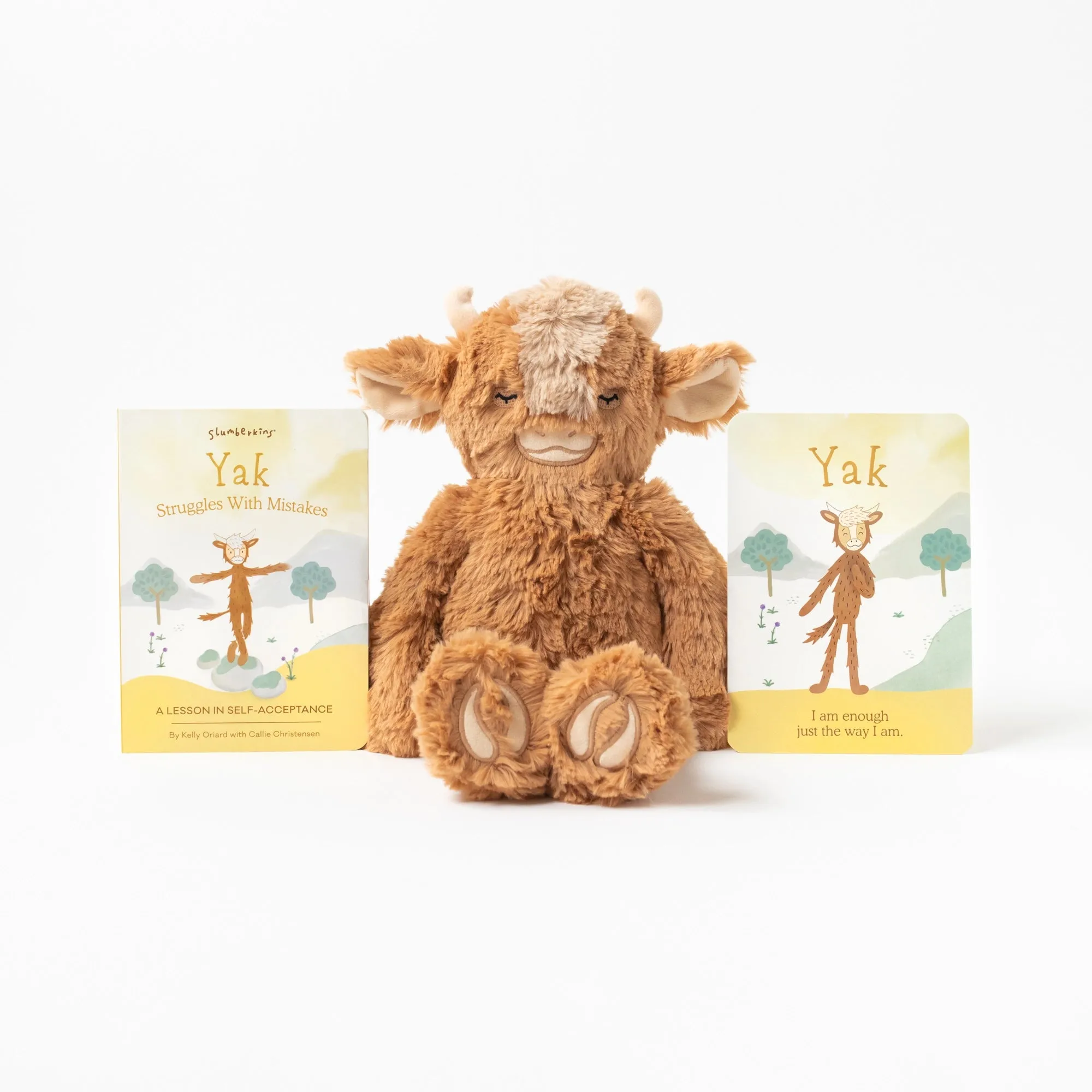 Slumberkins Yak Kin   Lesson Book On Self Acceptance Odin Parker