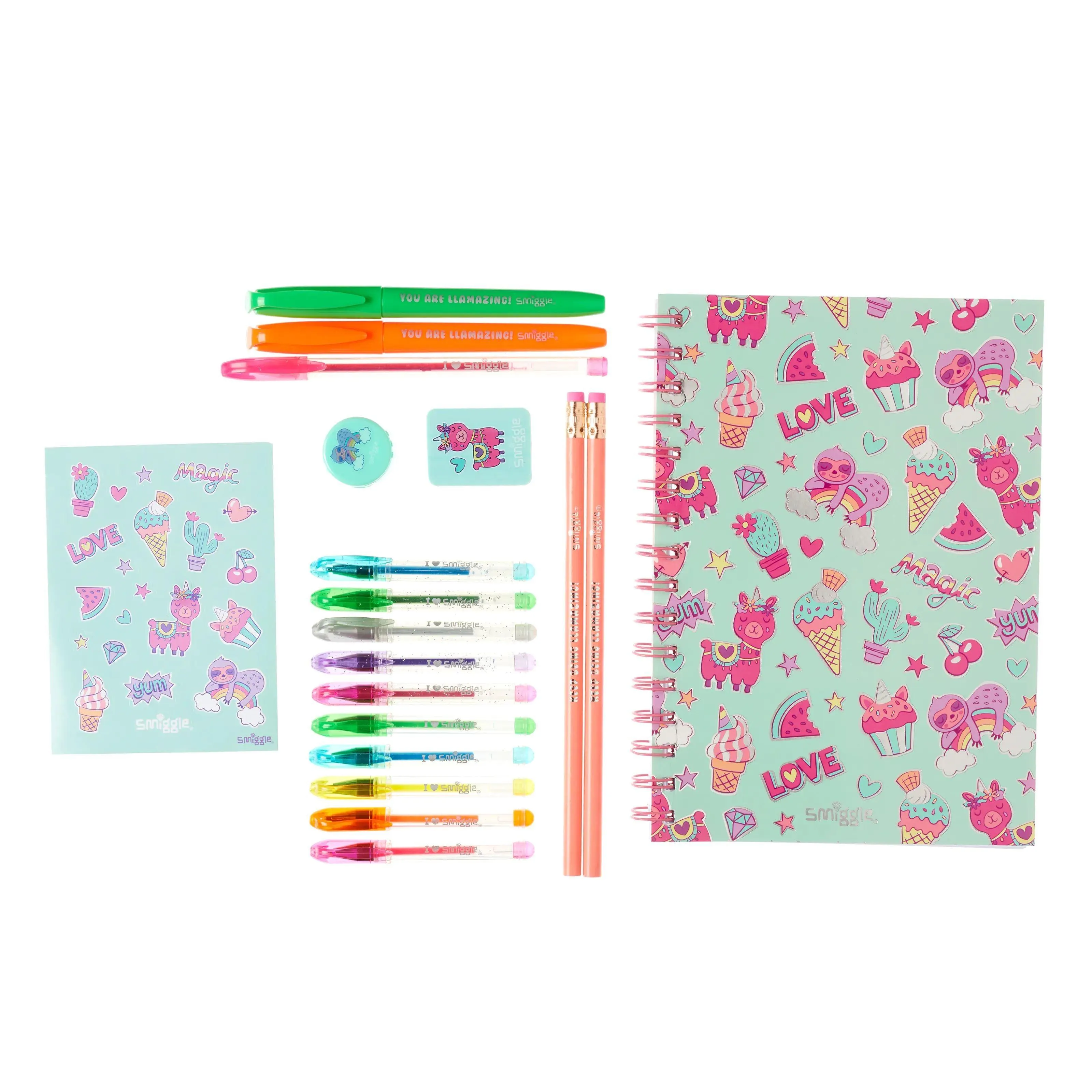 SMIGGLE 380595 Essentials A5 Stationery Kit