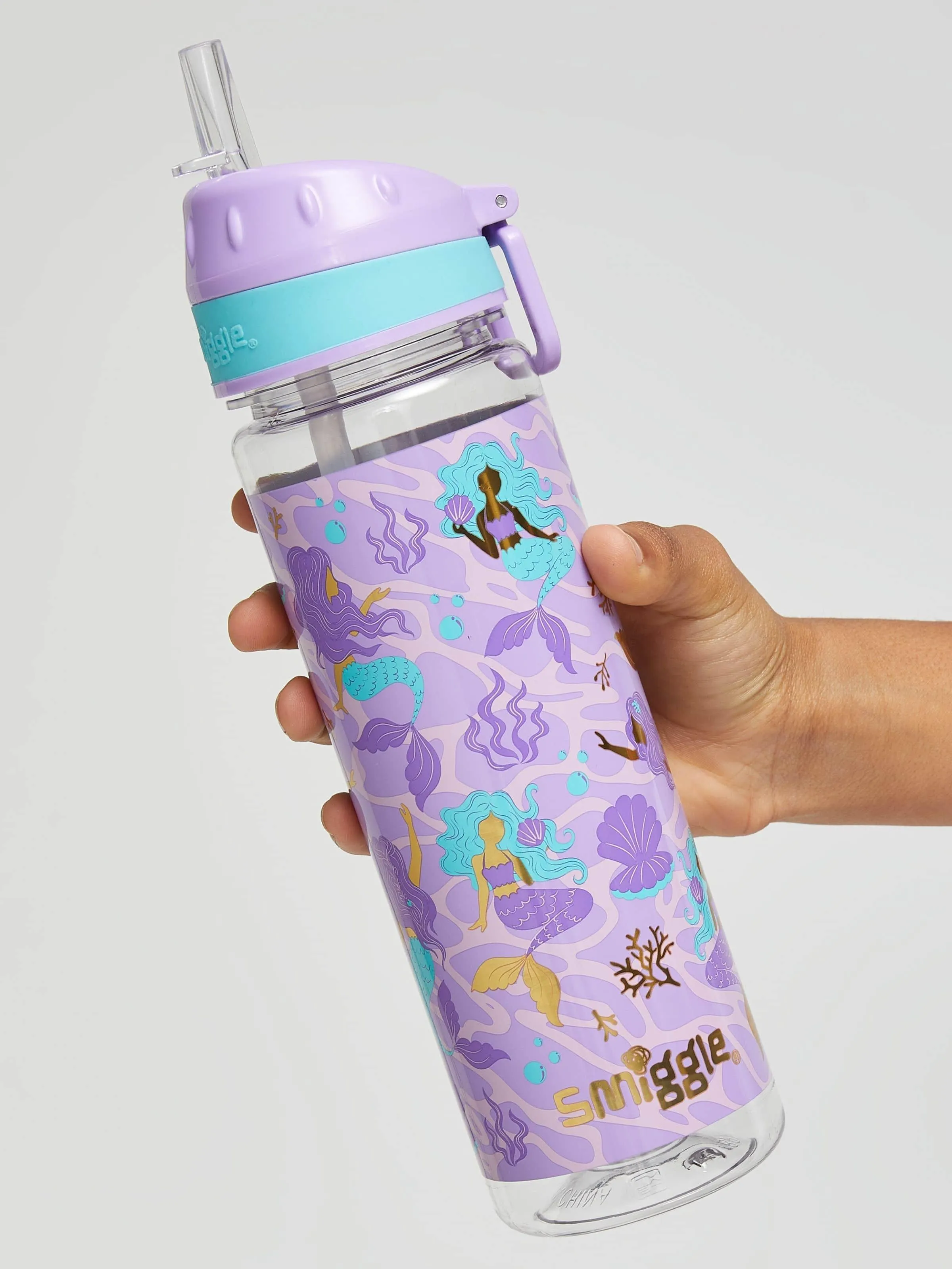 SMIGGLE Drift Plastic Drink Up Bottle 650Ml - Lilac