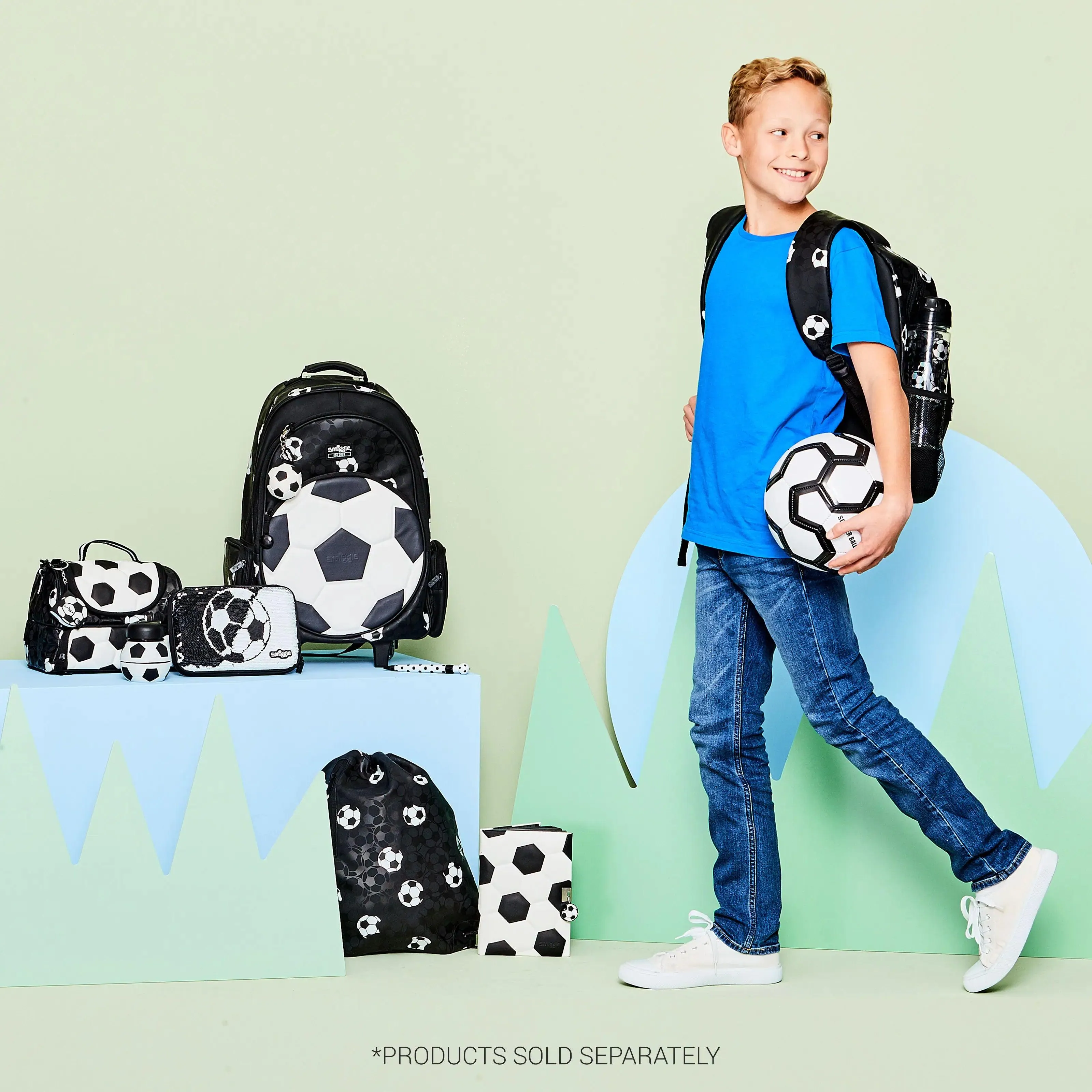 SMIGGLE Goal Classic Backpack - Black