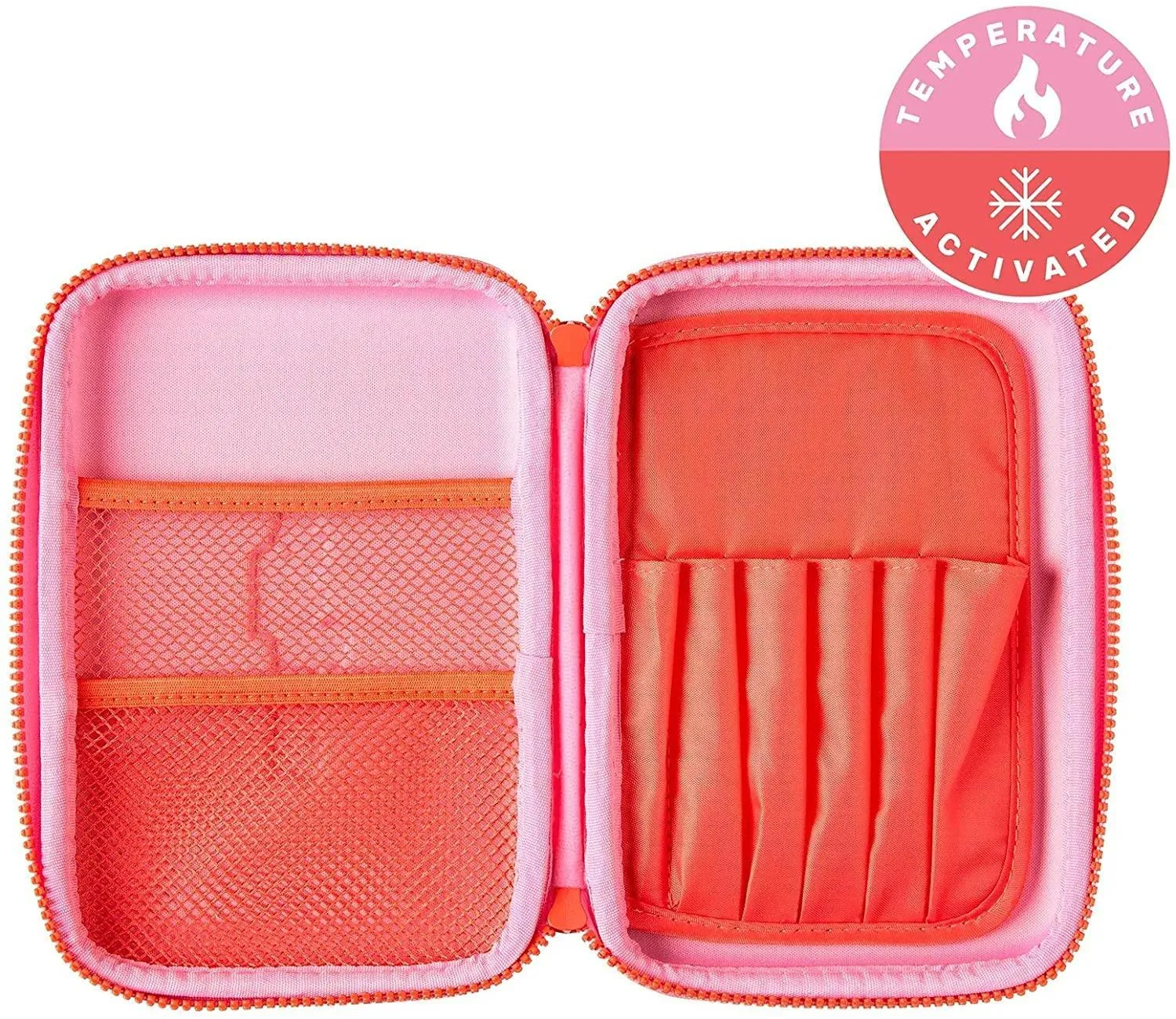 SMIGGLE Pencil Case Colour Change - Coral