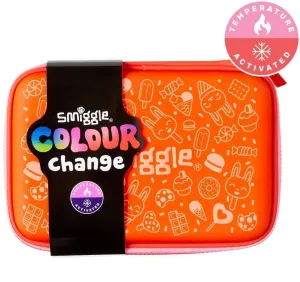 SMIGGLE Pencil Case Colour Change - Coral
