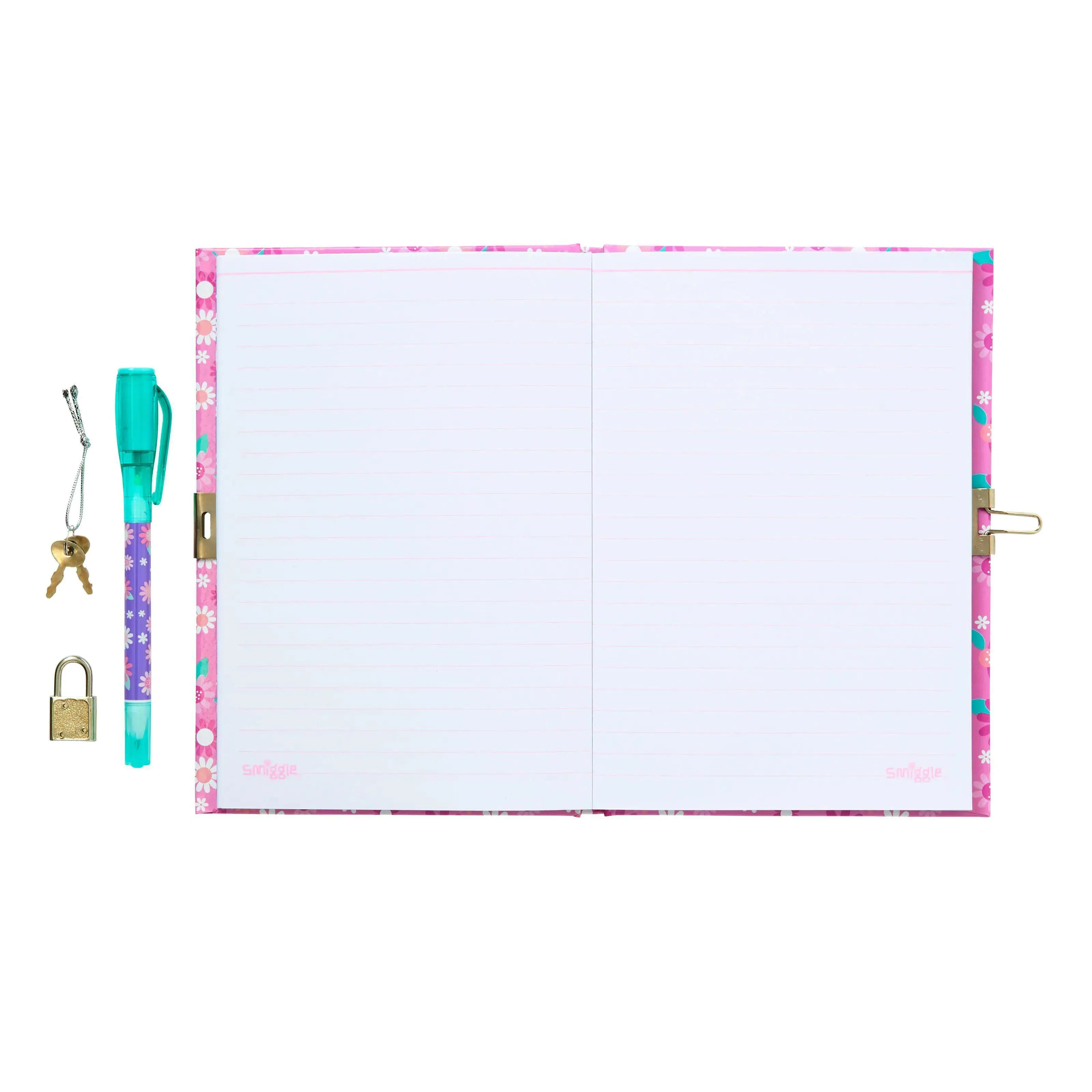 SMIGGLE Spy A5 Unicorn Lockable Notebook