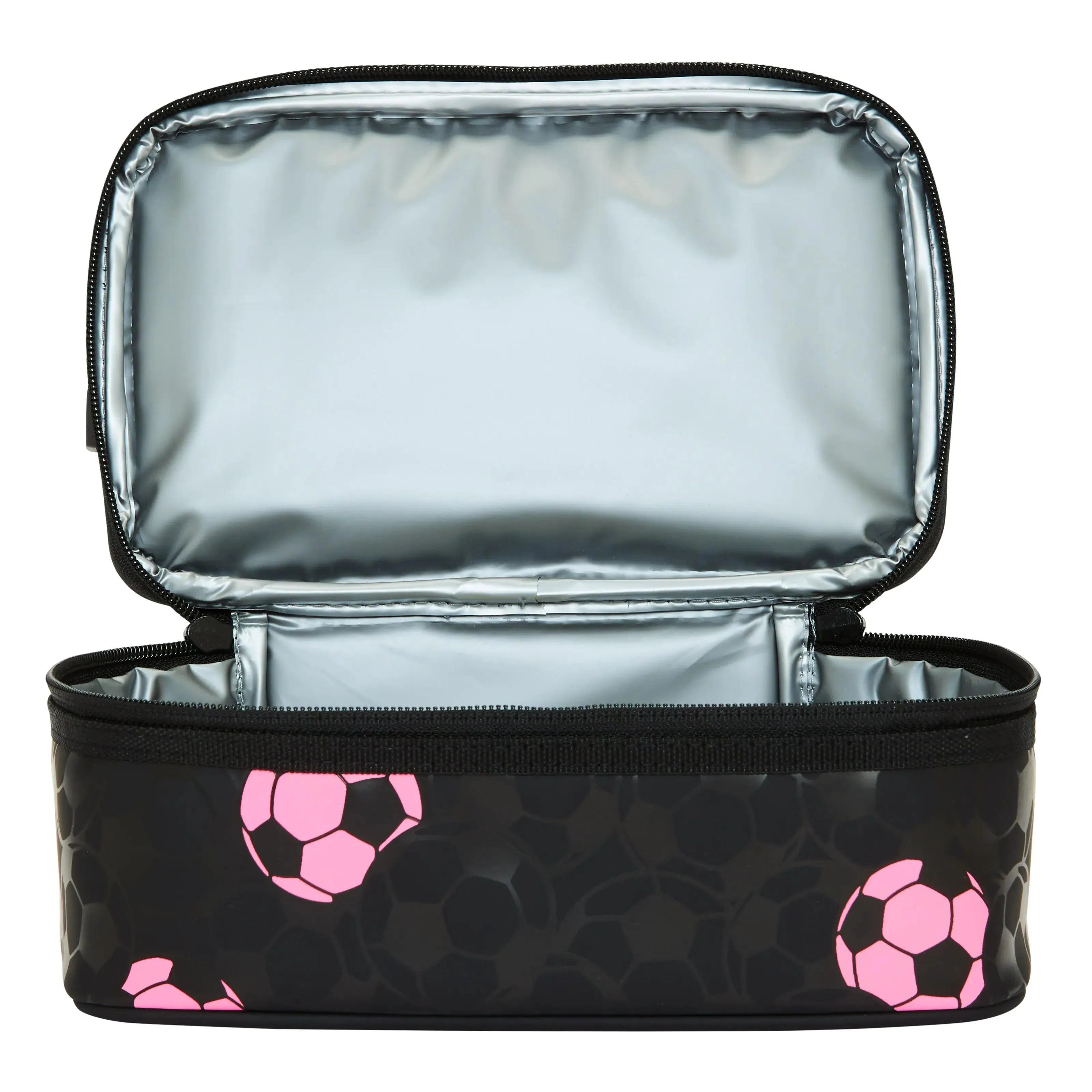 SMIGGLE Striker Double Decker Lunchbox With Strap - Pink