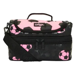 SMIGGLE Striker Double Decker Lunchbox With Strap - Pink