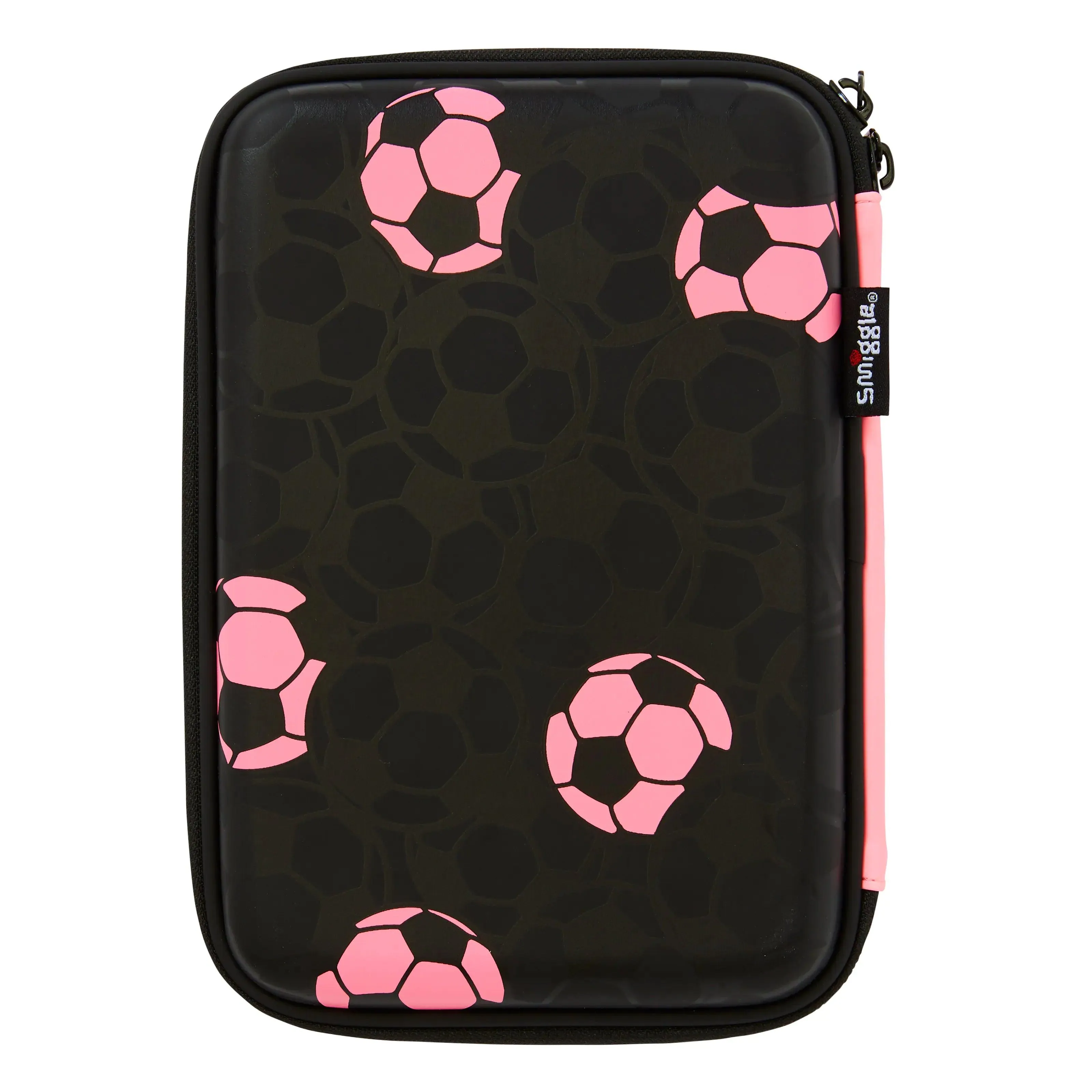 SMIGGLE Striker Hardtop Pencil Case - Pink