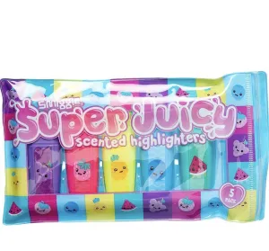 SMIGGLE Super Juicy Scented Highlighters 5 Pack
