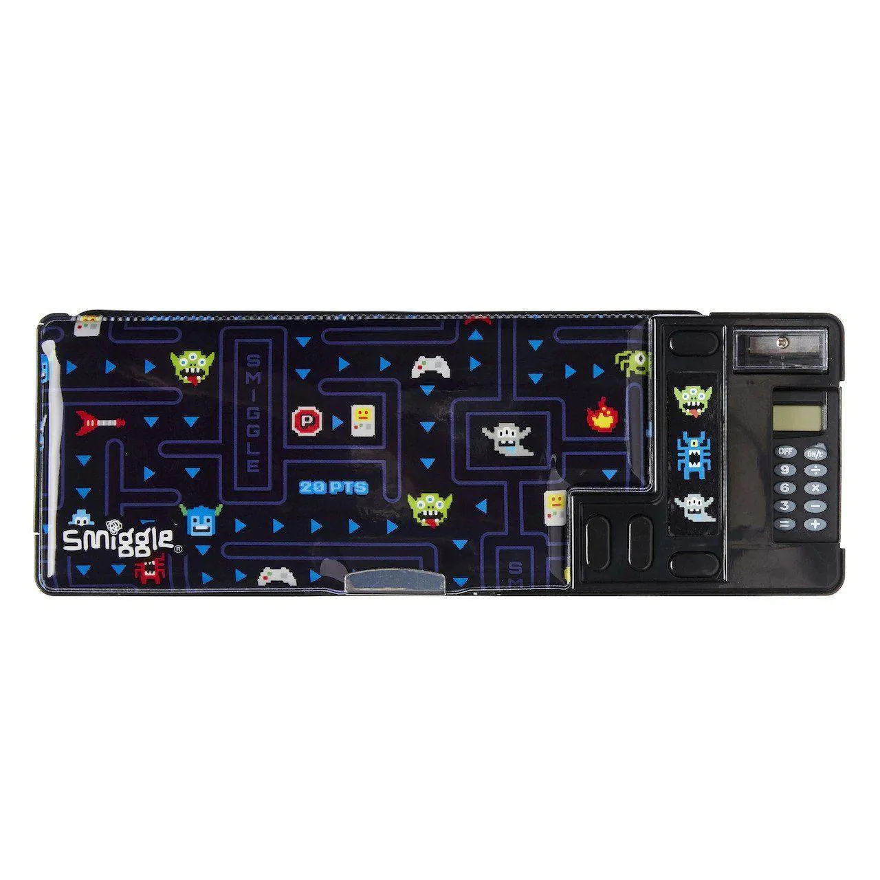SMIGGLE Woah Pop Out Pencil Case - Black