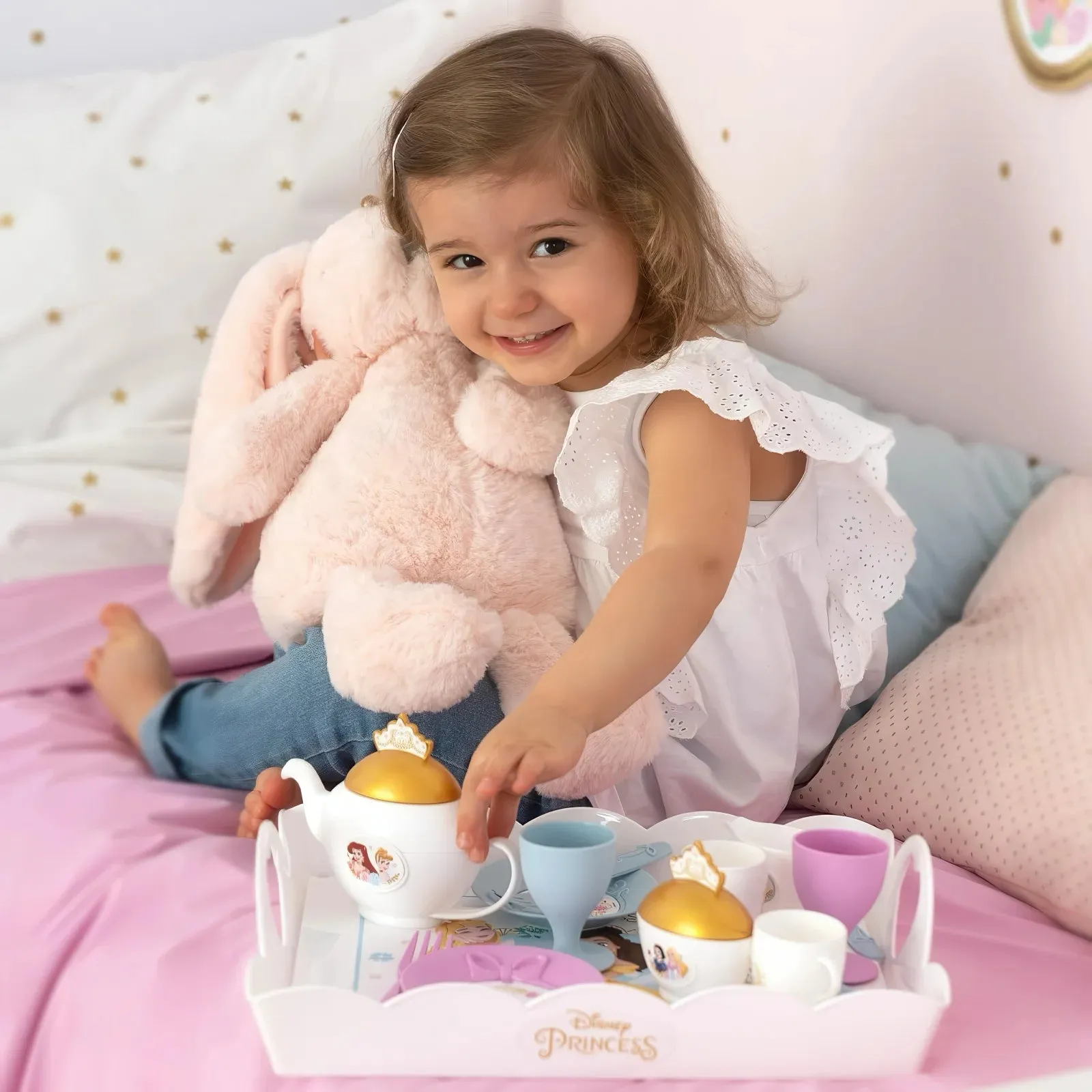 Smoby Disney Princess Tea Set with Trolley
