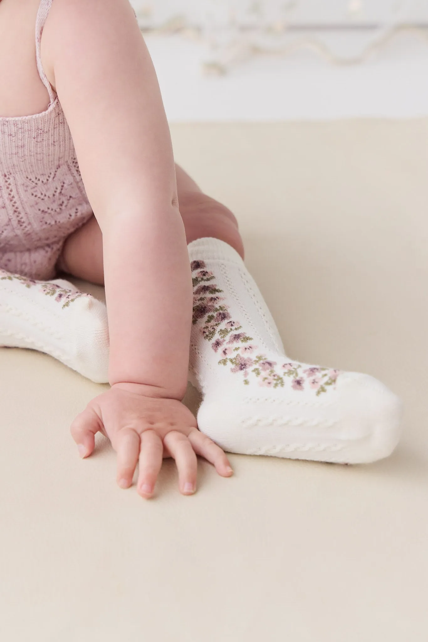 Sock Cassie | Parchment