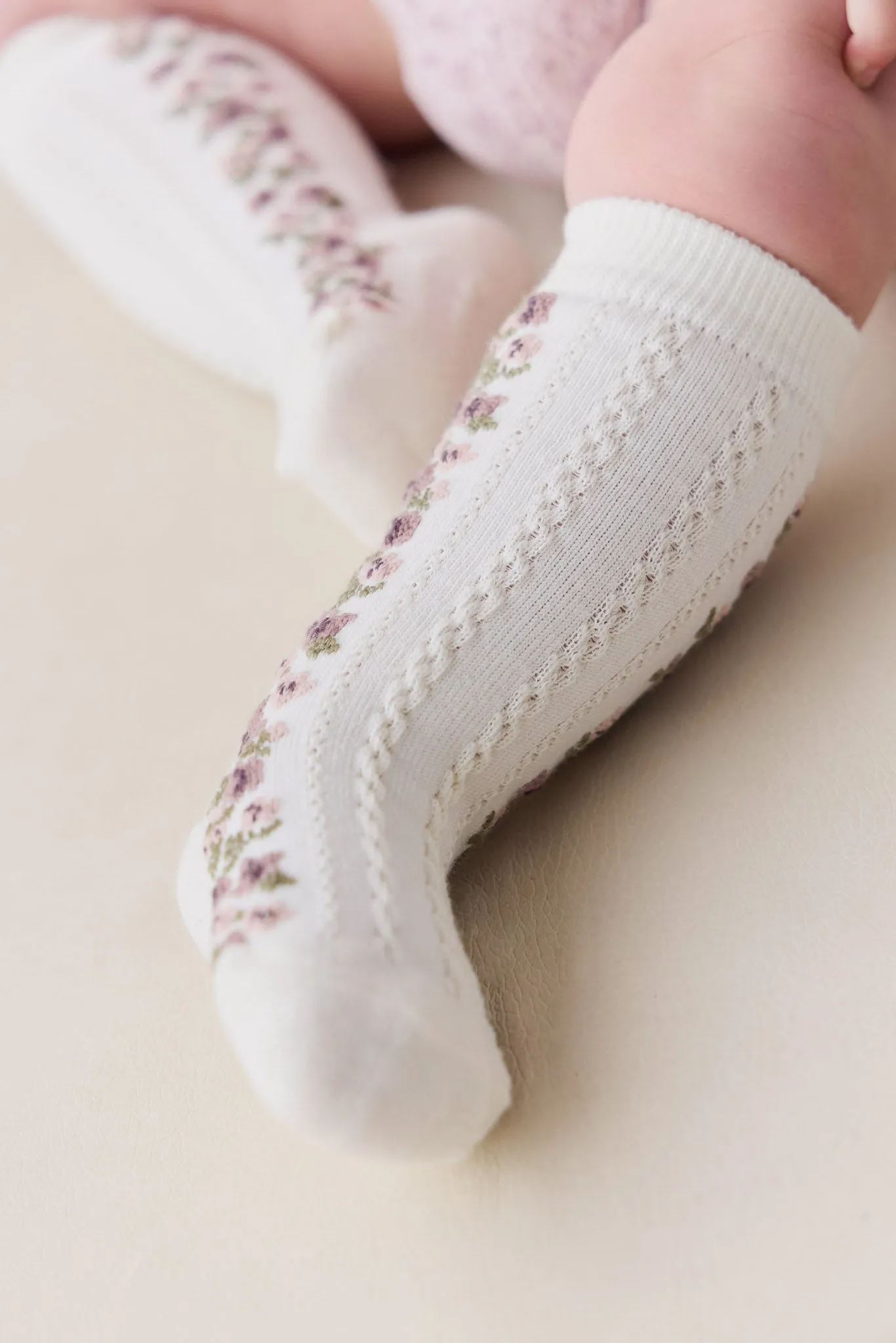 Sock Cassie | Parchment