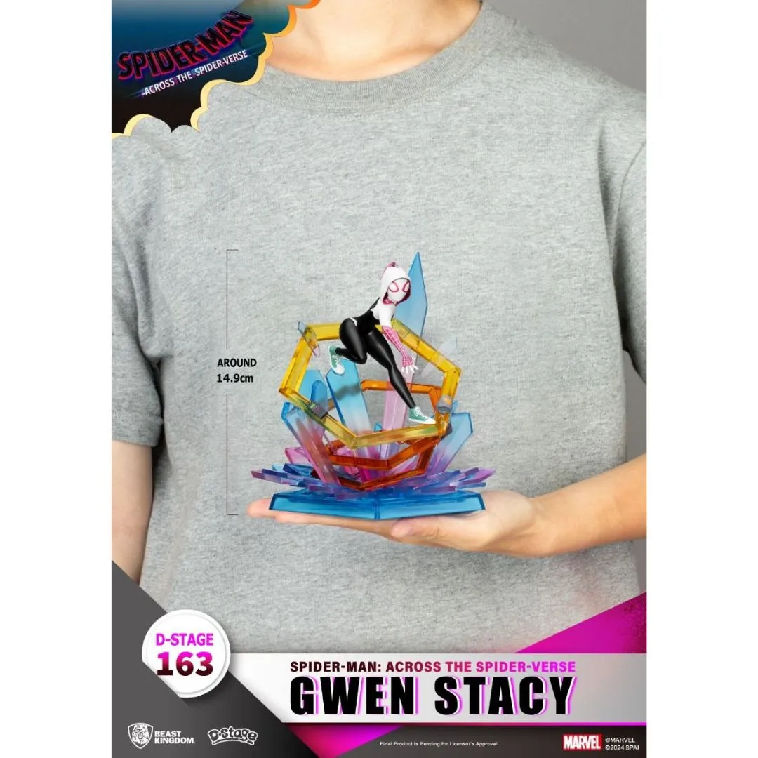 Spider-Man: Across The Spider-Verse Gwen Stacy Ds-163 D-Stage Statue By Beast Kingdom