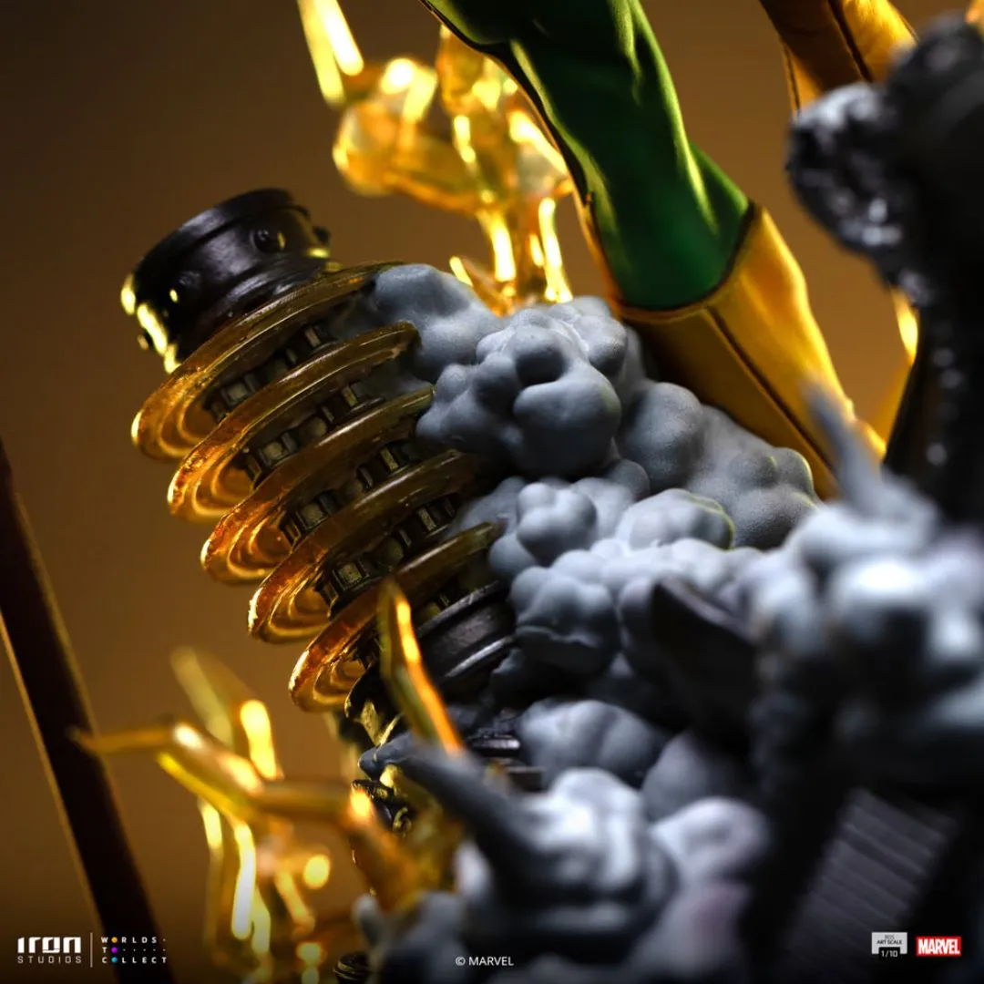 Spider-man Electro Bds Statue By Iron Studios