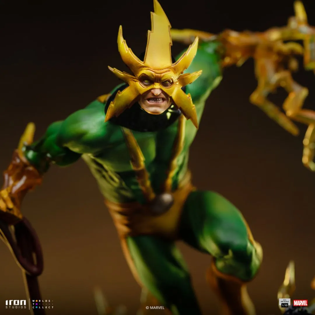 Spider-man Electro Bds Statue By Iron Studios