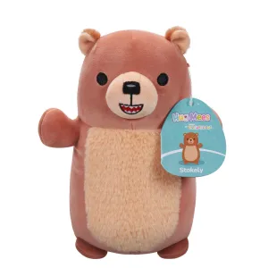 Squishmallows 10 Inch Series 21 Hugmees Plush Stokely The Brown Kodiak Bear