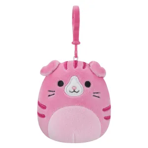 Squishmallows 3.5 Inch Series 21 Clip On Geraldine The Cat