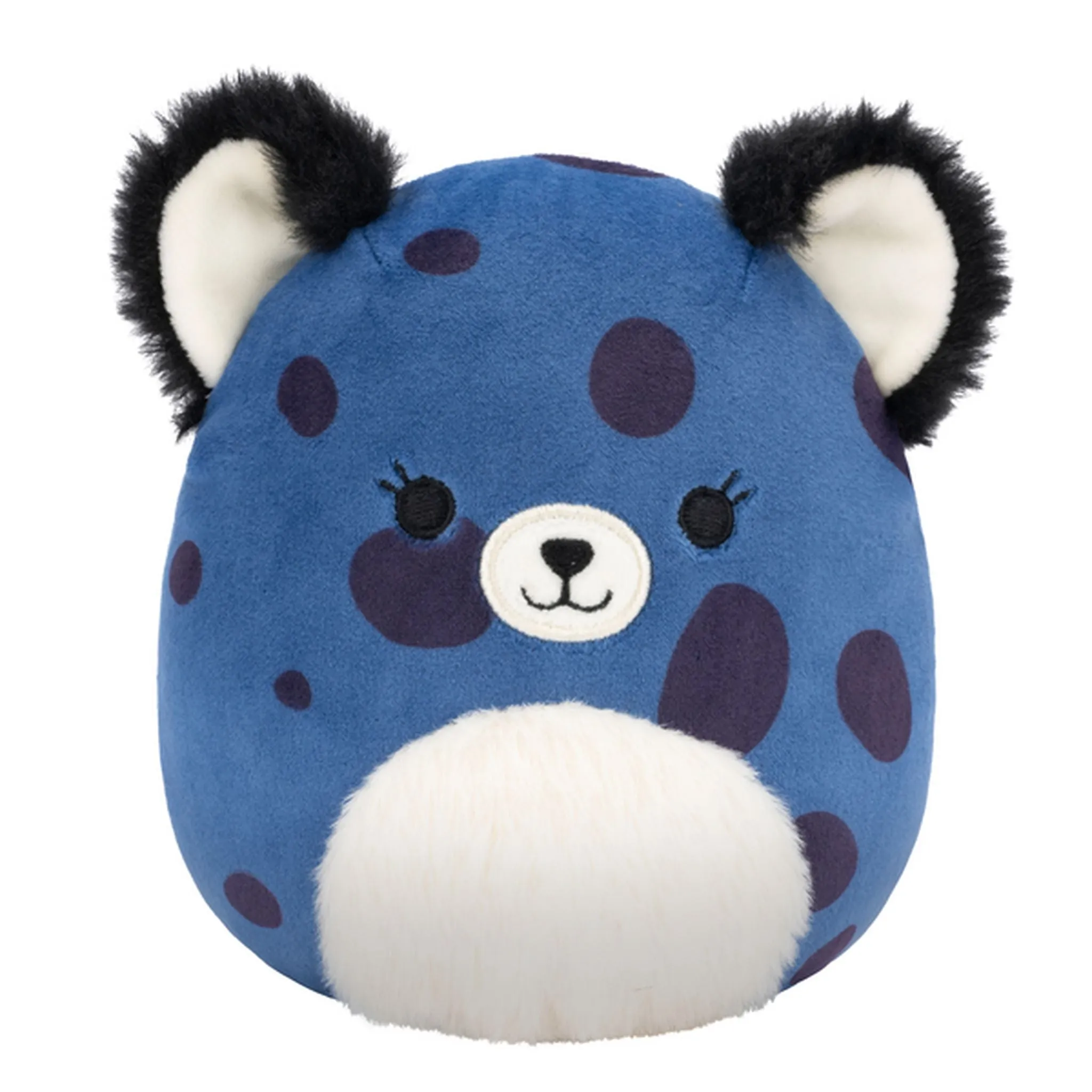 Squishmallows 5 Inch Plush Series 20 Spotts Navy Blue Cheetah With Fuzzy Belly