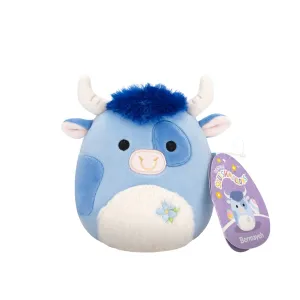 Squishmallows 7.5 Inch Little Plush Easter Beermayeh the Blue Bull