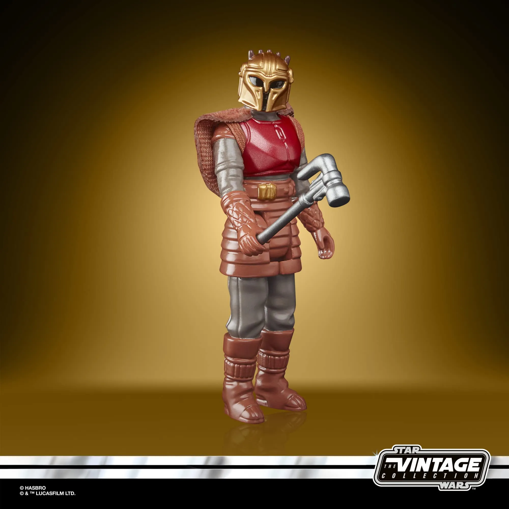 Star Wars Hasbro Retro Collection The Mandalorian - The Armorer 9.5-cm-Scale Action Figure (F4458)