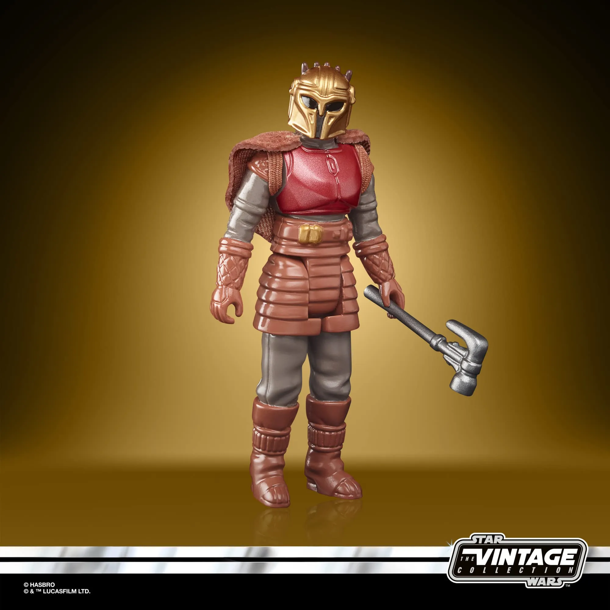 Star Wars Hasbro Retro Collection The Mandalorian - The Armorer 9.5-cm-Scale Action Figure (F4458)