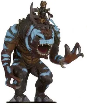 Star Wars Miniatures: 50 Felucian Warrior on Rancor