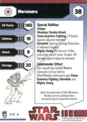 Star Wars Miniatures The Dark Times 08 Merumeru