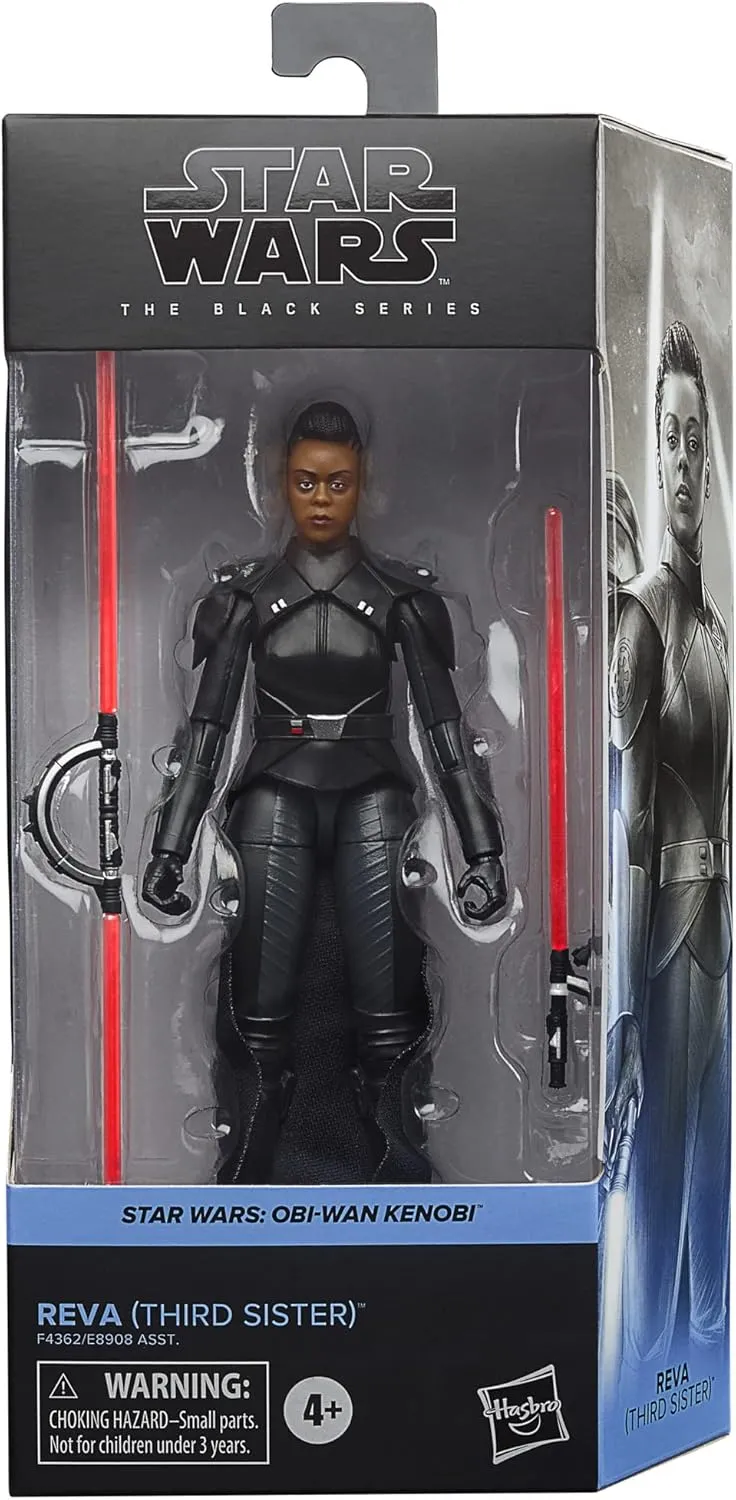 Star Wars The Black Series Reva (Third Sister) Action Figure - 6-Inch Scale Collectible for Ages 4 