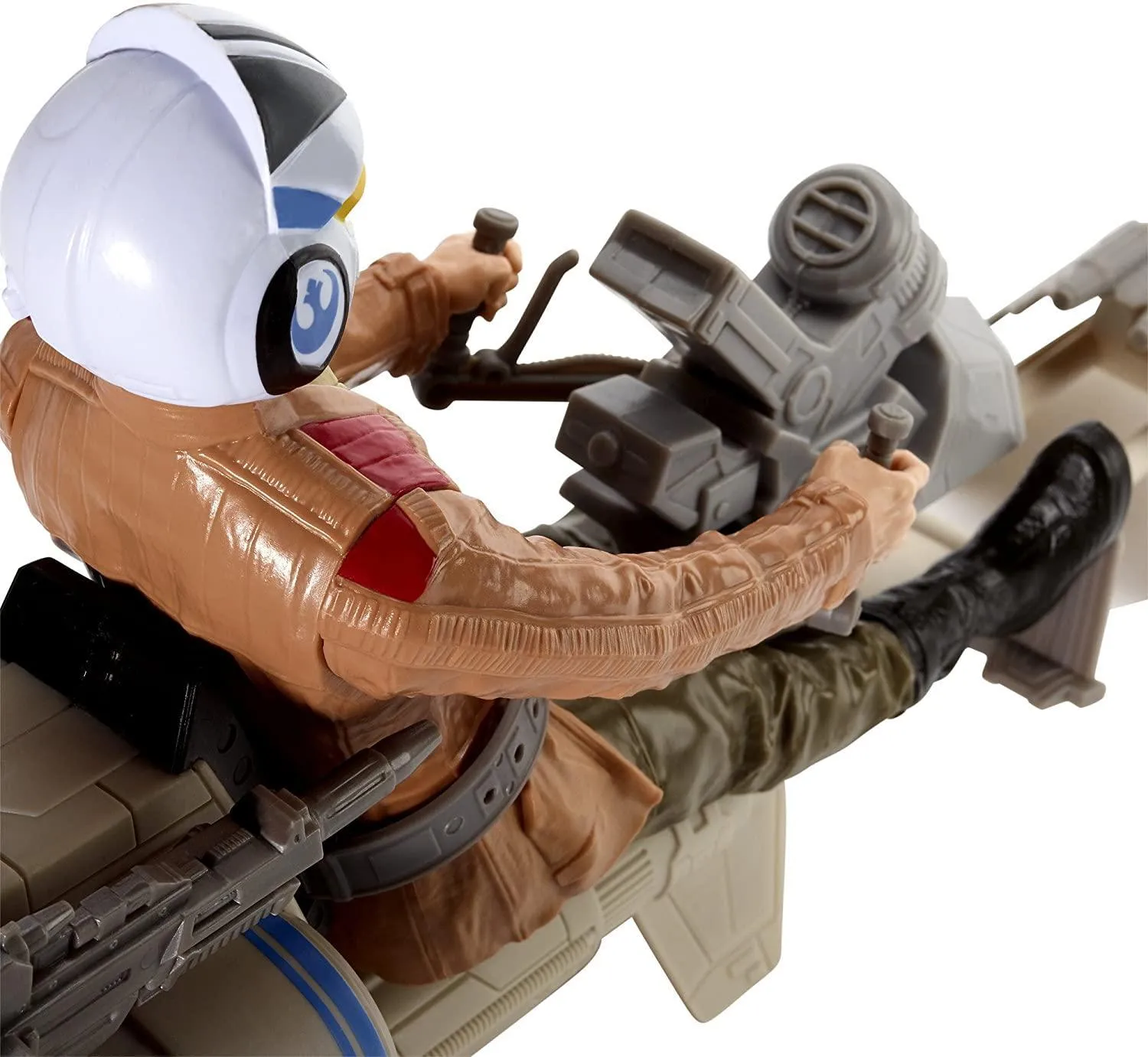 Star Wars The Force Awakens Speeder Bike and Poe Dameron 12-Inch Figure