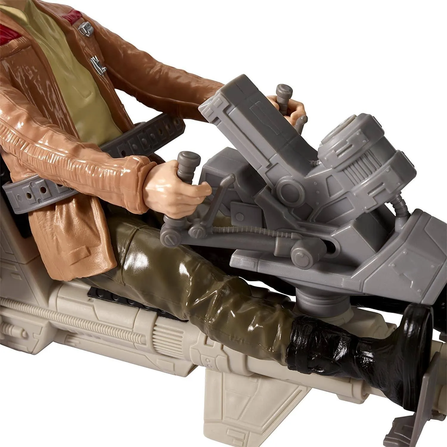 Star Wars The Force Awakens Speeder Bike and Poe Dameron 12-Inch Figure