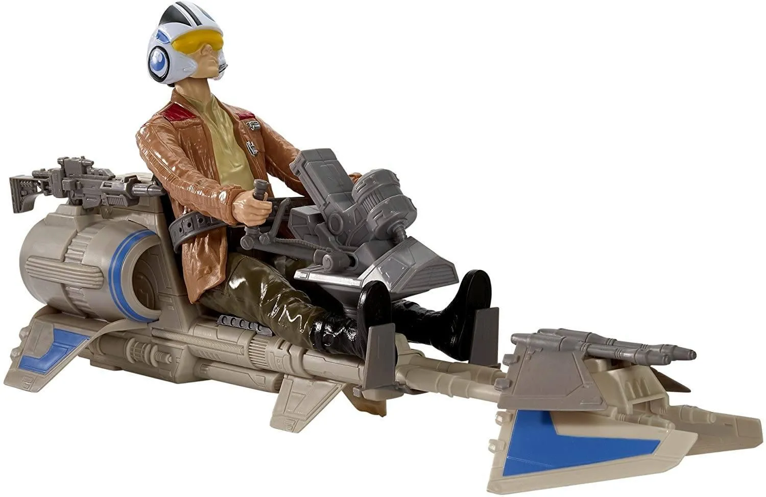 Star Wars The Force Awakens Speeder Bike and Poe Dameron 12-Inch Figure