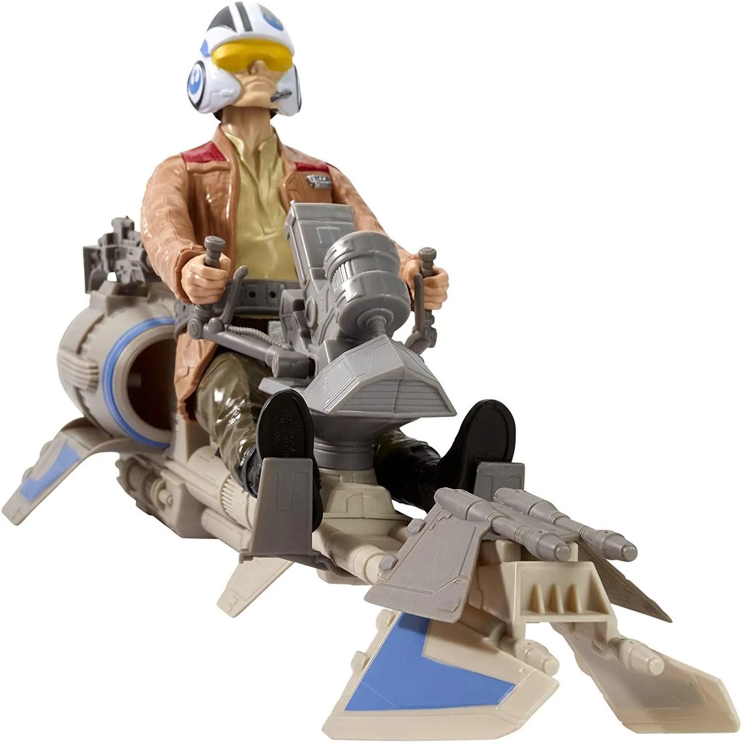 Star Wars The Force Awakens Speeder Bike and Poe Dameron 12-Inch Figure