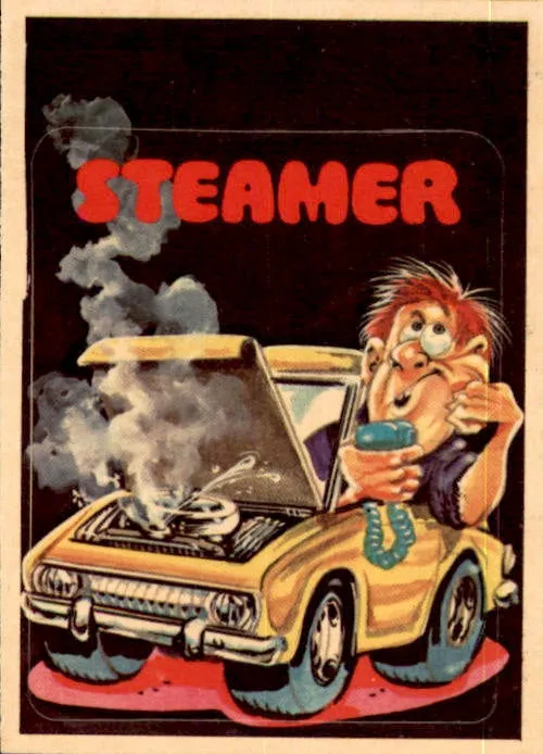Steamer, Donruss CB Dictionary Sticker Card