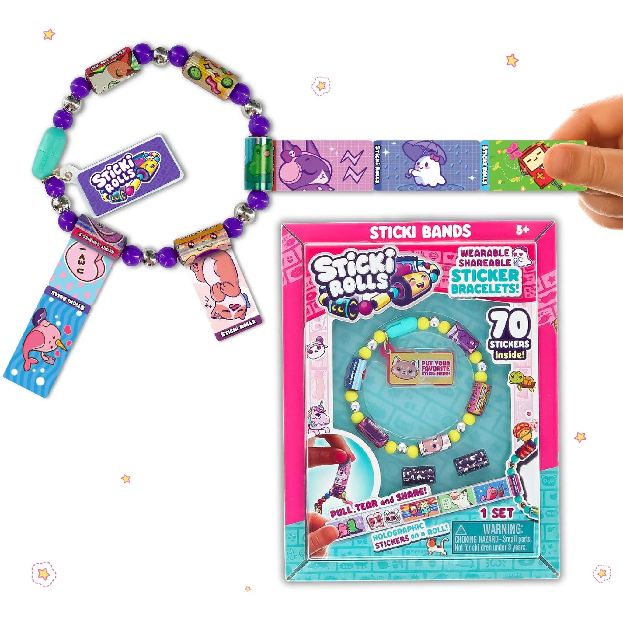 Sticki Rolls Sticki Bands Single Pack