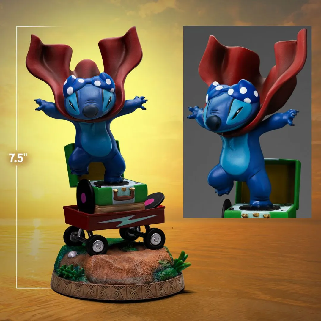 Stitch Laundry Statue By Iron Studios