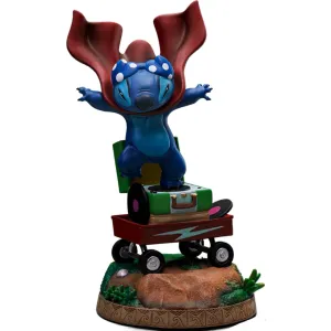 Stitch Laundry Statue By Iron Studios