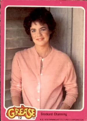 Stockard Channing, #12, 1978 Topps GREASE Collector Cards