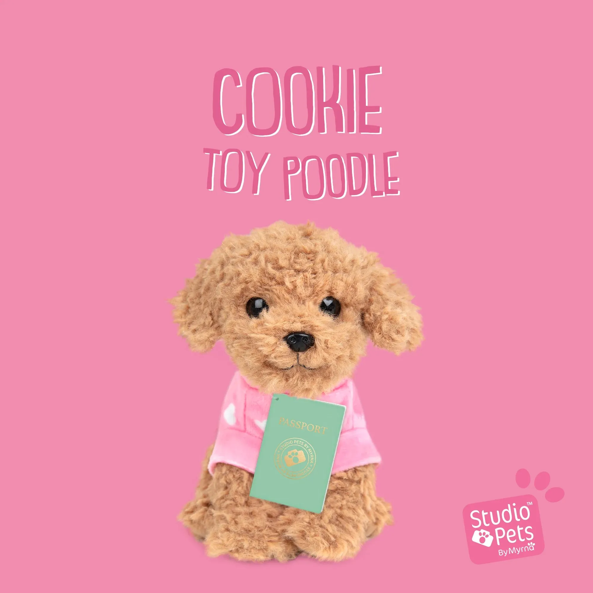 Studio Pets Cookie 23cm Plush
