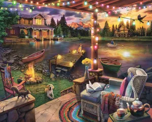 Summer Evening (1752pz) - 500 Piece Jigsaw Puzzle White Mountain