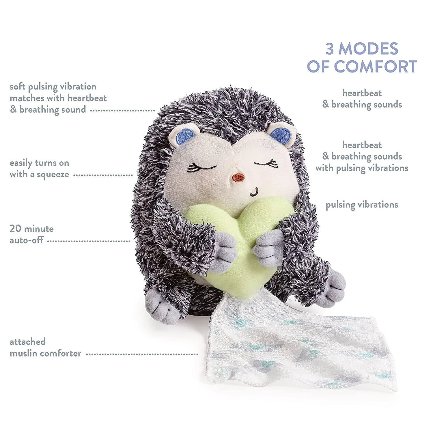 Summer Infant Heartbeat Soothers - Hedgehog