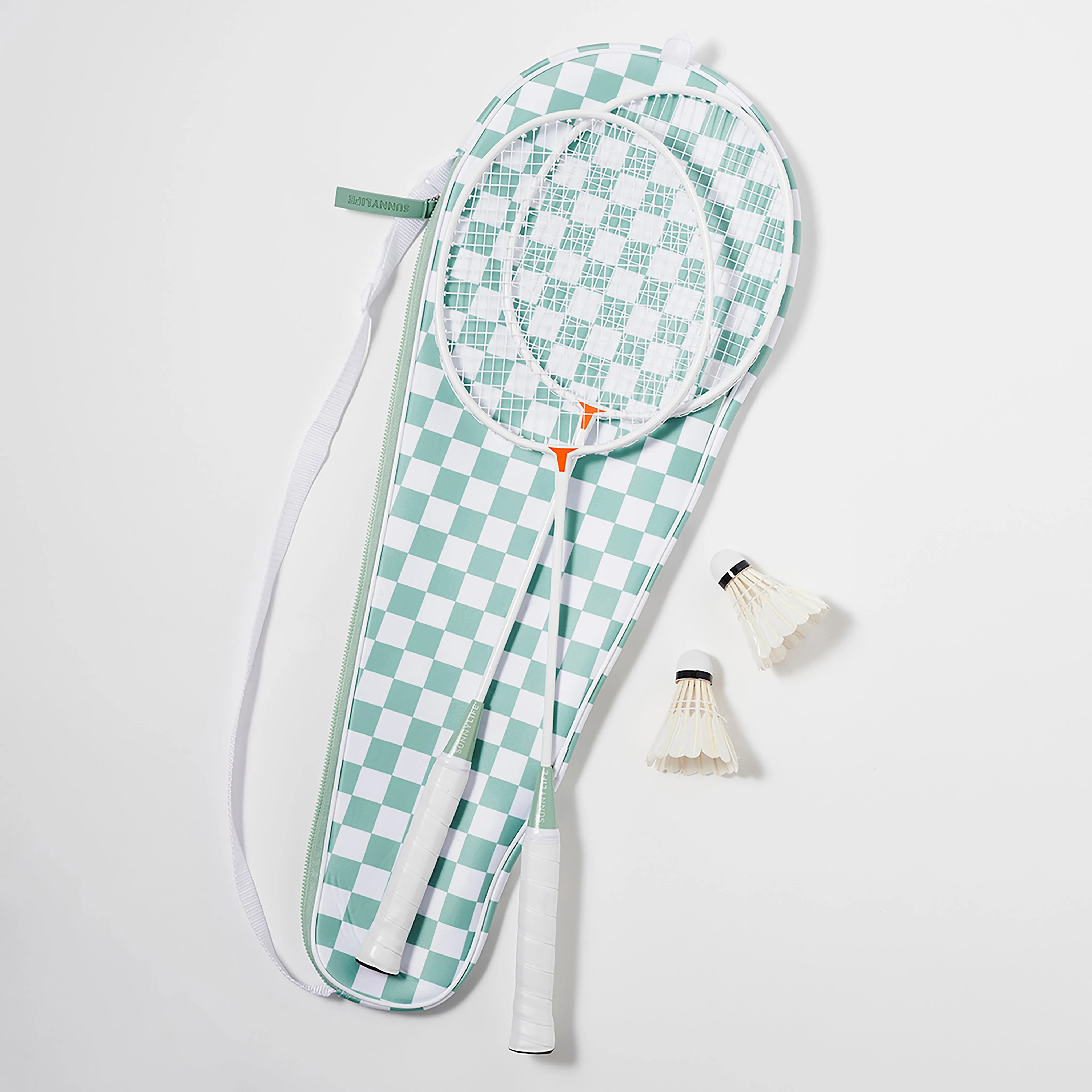 SUNNYLiFE Badminton Set Checkerboard