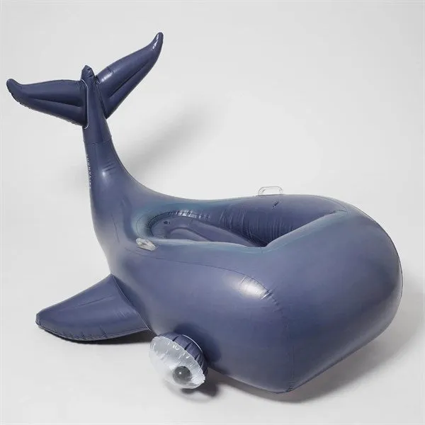 SunnyLife Luxe Ride-On Moby Dick Navy