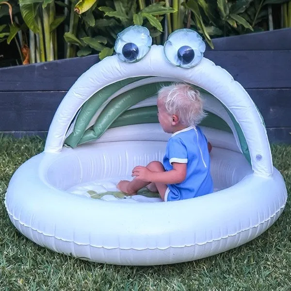 SunnyLife Pool Cookie the Croc Khaki