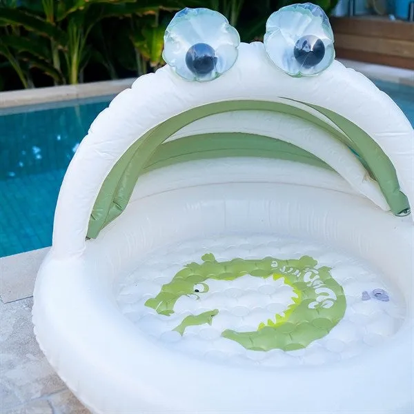 SunnyLife Pool Cookie the Croc Khaki