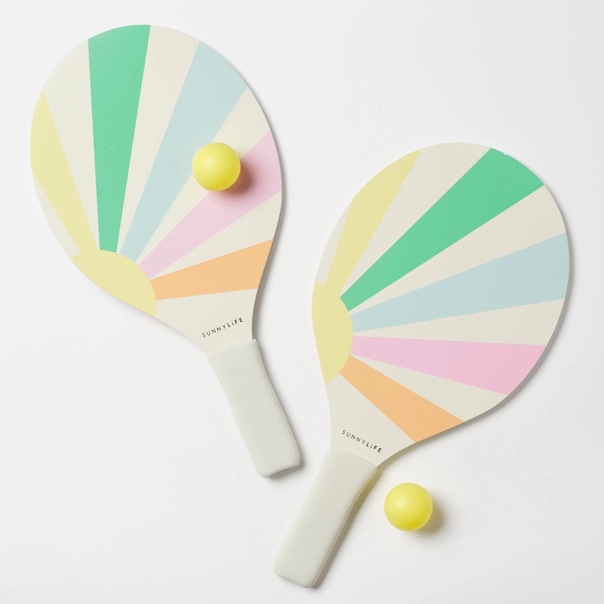 SUNNYLiFE Pool Side Beach Paddle Set Pastel Gelato