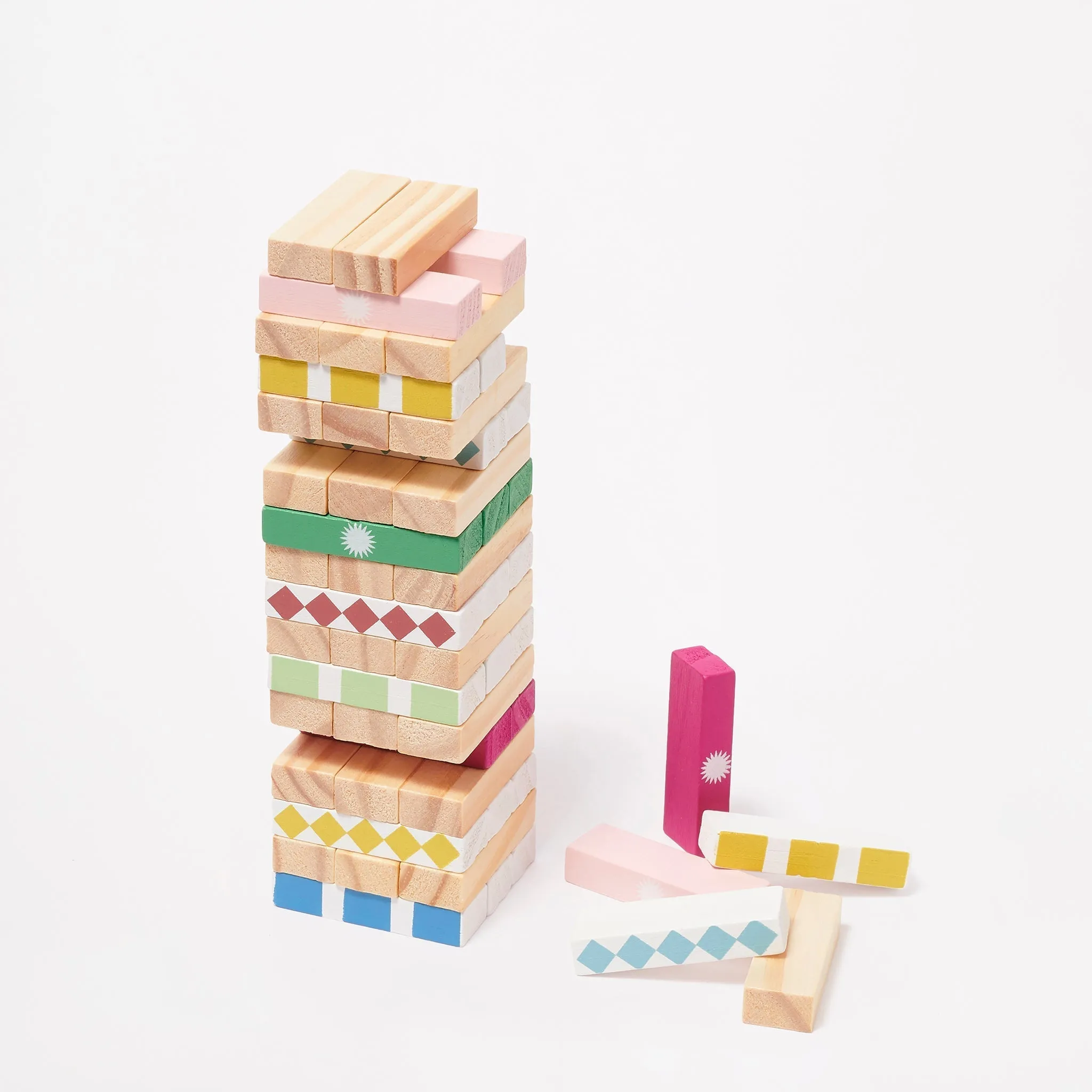 SUNNYLiFE Travel Jumbling Tower Majorelle