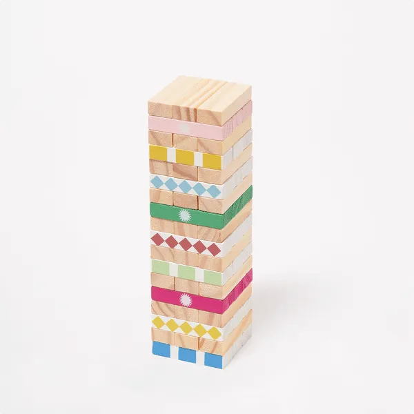 SUNNYLiFE Travel Jumbling Tower Majorelle