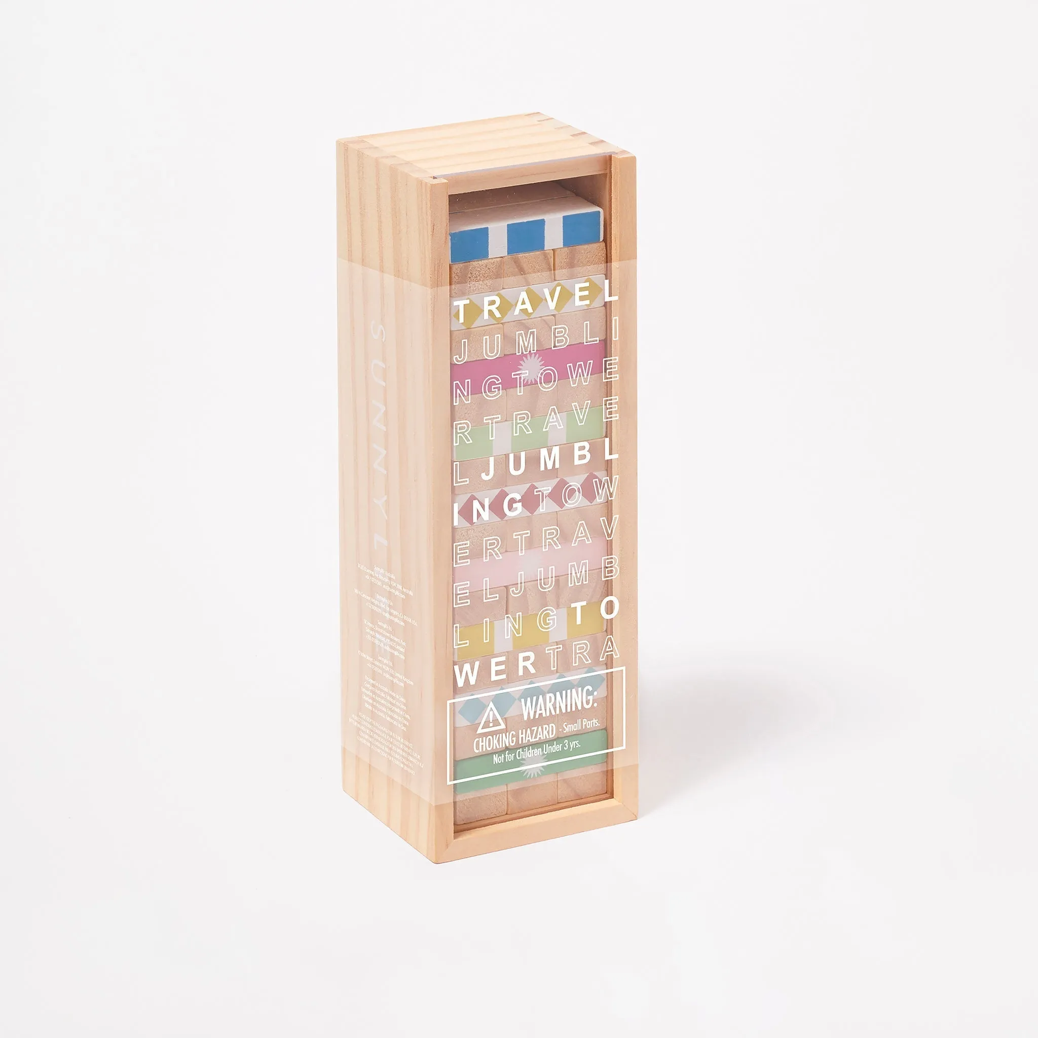 SUNNYLiFE Travel Jumbling Tower Majorelle