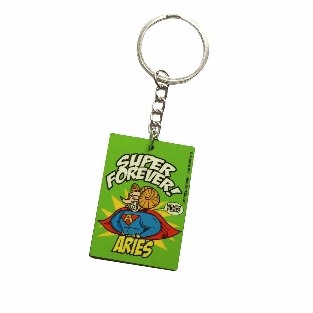 Super Forever Aries Keychain